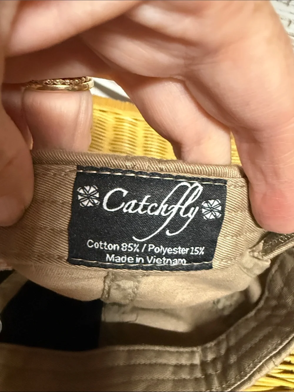 Catchfly Embroidered Hat